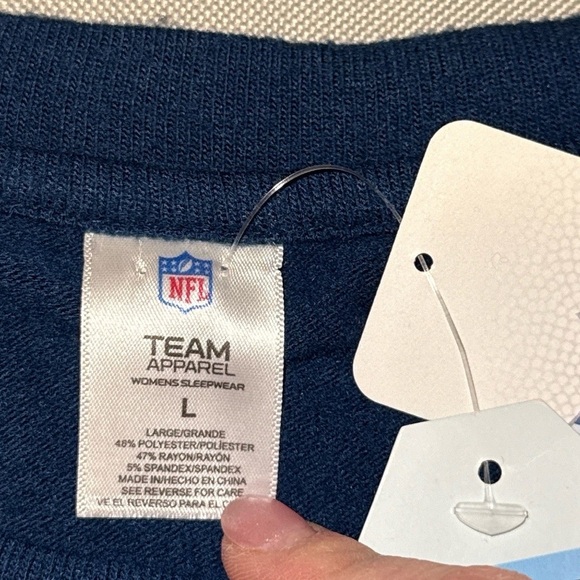 NWT NFL Denver Broncos Women’s Large Lounge Sweater Soft Cozy Football Merch - Picture 6 of 8